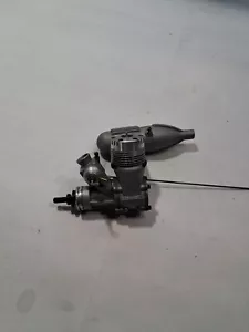 VINTAGE K B 40 MODEL AIRPLANE ENGINE wMUFFLER OS161 - Picture 1 of 8