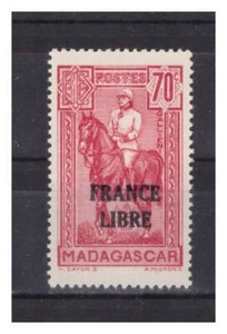 MADAGASCAR  . N ° 244  .  70 c    FRANCE  LIBRE .  NEUF **  .  SUPERBE . - Picture 1 of 2