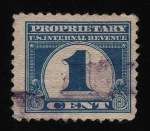 #RB65 1c Proprietary, Used [6] **ANY 5=FREE SHIPPING** - Picture 1 of 1