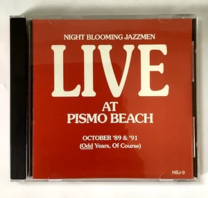 Rare CD UK Night Blooming Jazzmen Live at Pismo Beach 1989 & 1991 NBJ-9 - Picture 1 of 5