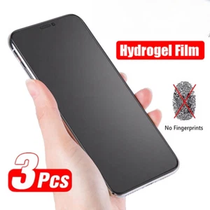 3PCS Matte Hydrogel Film For Samsung Galaxy S22 S23 Ultra S21 Screen Protector - Picture 1 of 13
