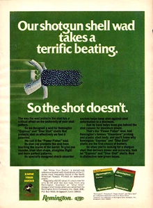 Remington Shotgun Shells Know Your Ducks Hunting Shur Shot Vintage Print Ad 1973 - Bild 1 von 4