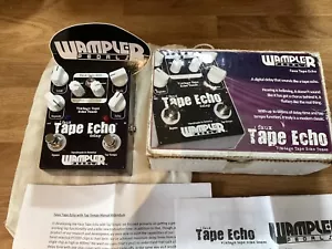 Wampler Faux Tape Echo Delay V2 With Tap Tempo - Boxed - Picture 1 of 8