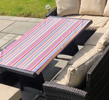 Stripes Dots Pvc Nettoyer Vinyle Nappe toutes tailles code F165-2