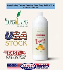 YoungLiving Thieves Foaming Hand Soap Refill-32oz FreeShipping From USA - Picture 1 of 1