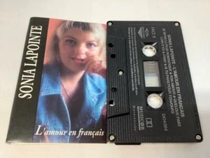 SONIA LAPOINTE Cassette Tape L’ AMOUR EN FRANÇAIS Disques Isba Canada DIO4-064 - Picture 1 of 6