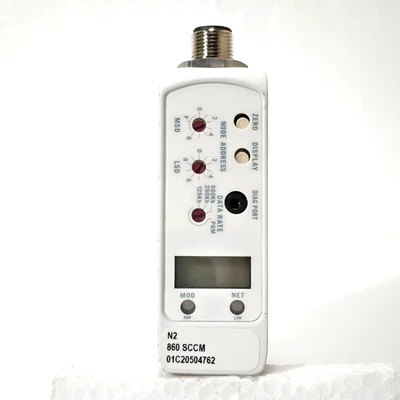 BROOKS GF125CXXC MASS FLOW CONTROLLER  GF125C-204731 N2, 860 SCCM - Image 1 of 4