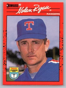 1990 Donruss - Learning Series Nolan Ryan #24 - HOF NM-MT *TEXCARDS* - Picture 1 of 2