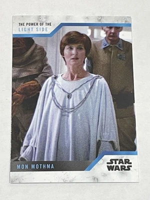 2019 Topps Set 17: Star Wars: The Power of the Light Side #8 - Mon Mothma - Image 1 of 2