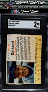 1963 Post Cereal 199 Rod Kanehl SP SGC 2 - Picture 1 of 2