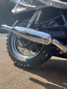 Triumph Bonneville/T100 Exhausts Norman Hyde TOGA CLASSIC CHROME HBS105 - Picture 1 of 7