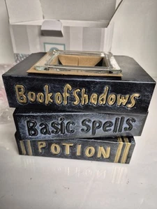 Scentsy Warmer UNDER MY SPELL Halloween Spooky Books ๐ Glow Deodorizer Fall - Picture 1 of 9