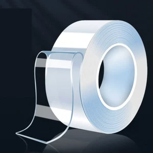Nano Tape Double-Sided Adhesive Traceless Waterproof for Bathroom Kitchen Sink - Picture 1 of 14