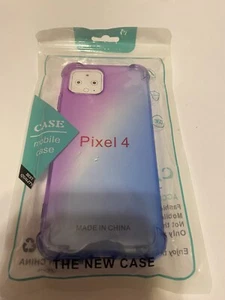 Google Pixel 4 - Blau und Lila in Farbe Hülle - Bild 1 von 2