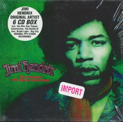Jimi Hendrix - Complete PPX Studio Recordings (6-CD Ltd Edition Box) (BRAND NEW) - Image 1 of 4