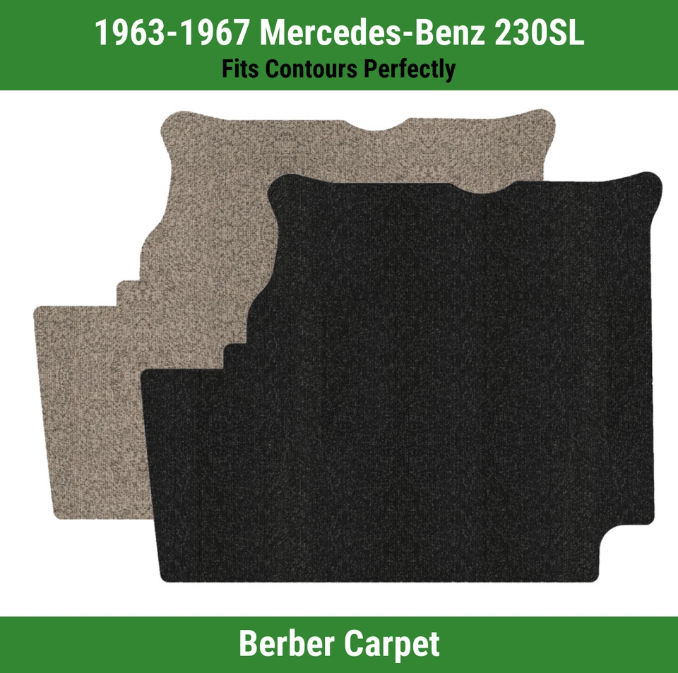 Alfombra de maletero Lloyd Berber para Mercedes-Benz 230SL 1963-1967  Foto 1 de 4