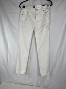 GAP JEANS DAMEN GIRLFRIEND GRÖSSE 25R WEISS NEU MIT ETIKETT - Bild 1 von 6