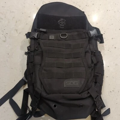 Mochila de Armazenamento SOG Opord Tactical Day Pack 39.1 Litros - Preta Nova Sem Etiquetas - Imagem 1 de 4