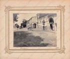 1902 Formigara Cremona RARA fotografia Strada con carretto