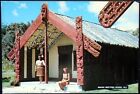 Maori Meeting House, Wood Carvings, Maori People, “Wharenui”, New Zealand