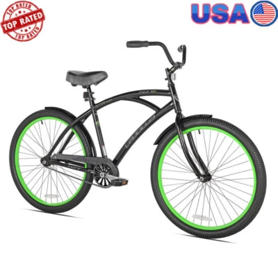 26英寸自行车自行车骑行铝合金车架可调节座椅过山车制动器户外 — 第 1/4 张图片