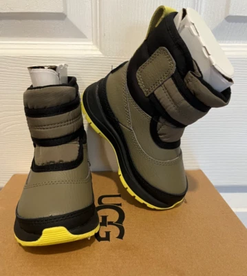 全新带盒 Ugg 男女通用 Taney 天气靴 学步儿童 尺码 6 — 第 1/4 张图片
