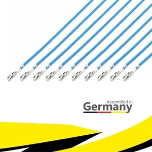 10er Set - MQS Quadlok Fakra Buchse Kontakt FLRY Kabel Leitung 0,50mm² BLAU - Picture 1 of 2