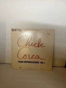 CHICK COREA LP Piano Improvisations Vol. 1 ECM 1014 ST NM/EX 1970 Sterling Press - Picture 1 of 3