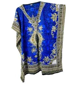 Short Kaftan Dress Hippy Boho Maxi Women Floral Caftan Tunic Dress Night Gown - Picture 1 of 6
