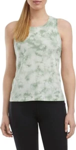 Danskin Sleeveless Racerback Tank In Seasalt Green Cloud Tie Dye Size M - Picture 1 of 7