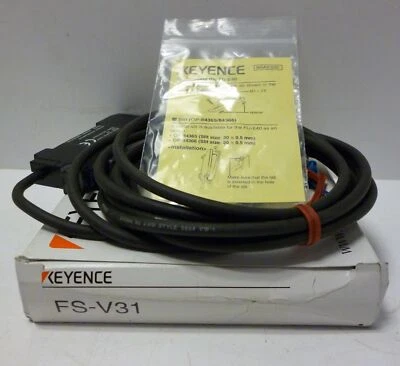 Keyence FS-V31 Fiber Optic Sensor - Image 1 of 4
