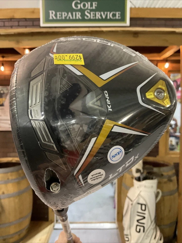 Cobra LTDx Gold Fusion-Matte Black Driver (Left handed Regular Flex 12 Degree)