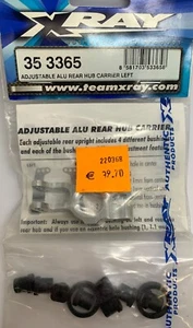 Adjustable alu rear hub carrier left 353365 XRAY - Imagen 1 de 1