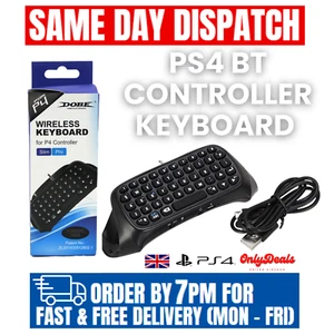 PS4 Controller Keyboard - Bluetooth Wireless Keypad for DualShock 4 PlayStation - Picture 1 of 13