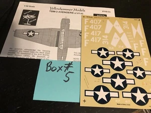 Modelos Yellowhammer escala 1/48 TBM-3 Vengadores de VT-83 #Y48-04 @ - Imagen 1 de 1