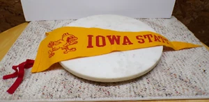 Old Felt Iowa State Cy The Cardinal Mascot Pennant College Football Ames Iowa - Picture 1 of 5