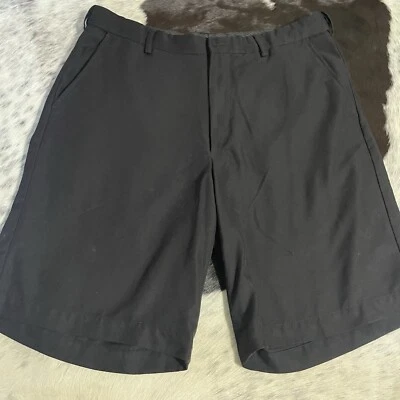 Shorts masculinos Savane preto tamanho 33 laterais elásticas - Imagem 1 de 4