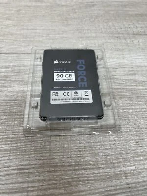 Genuine 90GB Corsair Force CSSD-F90GB3-BK 2.5" SATA3 SSD REFURBISHED - Image 1 of 4