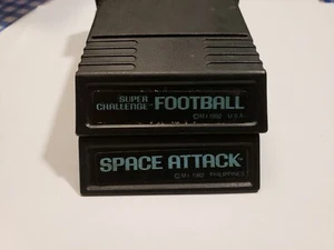 "Super Challenge" and "Space Attack" for Atari 2600 (Two cart lot!) - Picture 1 of 3