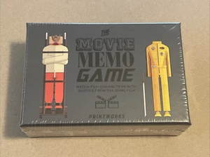 The Movie Memo Game | Match Film Characters with Quotes | Printworks NEW_SHRINK - Picture 1 of 2