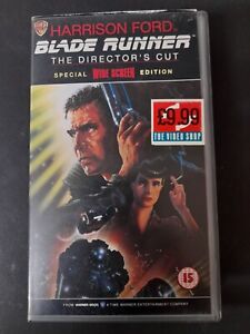 Blade Runner The Director's Cut Wide Screen 1991 VHS Warner Home Video