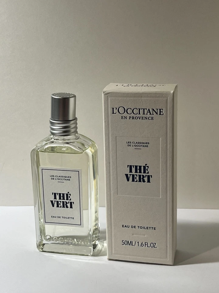 L'Occitane THE VERT Eau De Toilette 1,6 fl oz/50 ml Eau De Toilette spray novo na caixa  - Imagem 1 de 3