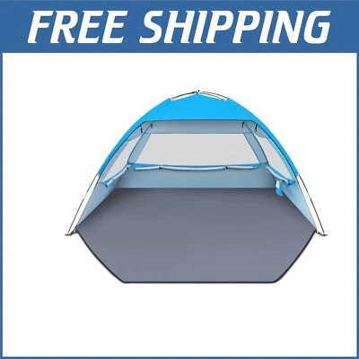 Portable Beach Sun Shelter for 3-4 Persons - Lightweight & Water-Resistant - Image 1 of 4