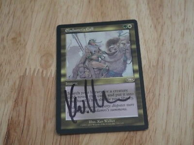 Artist Signed LP MTG - Eladamri's Call - Planeshift - Magic the Gathering #106 - Image 1 of 2