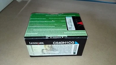 Lexmark C540H1CG Tonerkartusche Cyan 2.000 Seiten für Lexmark C546/X543/X544 - Bild 1 von 4