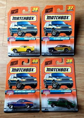 VTG 1998 MATCHBOX CLASSIC DECADES SERIES #37 #38 #39 And #40 LOT OF 4 - Image 1 of 4