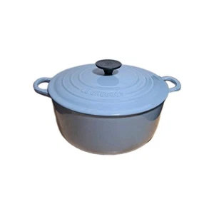 Le Creuset 3,5 Quart Hellblau Dutch Oven mit Deckel #E - Bild 1 von 9