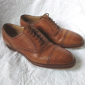 Rider Boot Co Herren Leder Oxford Schuhe Größe 6,5 / 39 EU Cap Toe - Bild 1 von 15