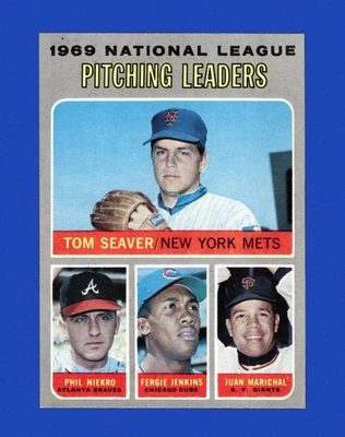 1970 Topps Set-Break # 69 NL Pitching Leaders Sin precio base como nuevo *GMCARDS* Foto 1 de 2