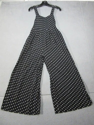 Mono Madewell Mujer 00 Negro Lunares Viscosa Cuello Cuadrado Tanque Pierna Ancha Foto 1 de 4